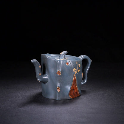 China Old Yixing Clay Teapot Handmade Dark Fragrance Pots Purple Sand Teapot 802