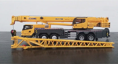 1:50 XCMG XCT75 Engineering Crane Construction Machinery Vehicle Diecast Model