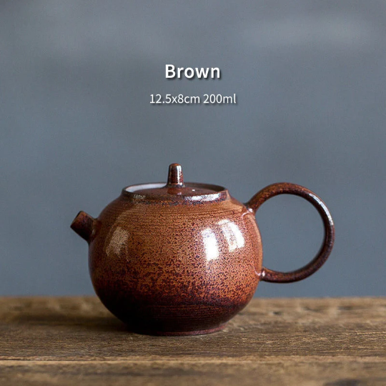 Ceramic Teapot Pottery Tea Pot 200ml