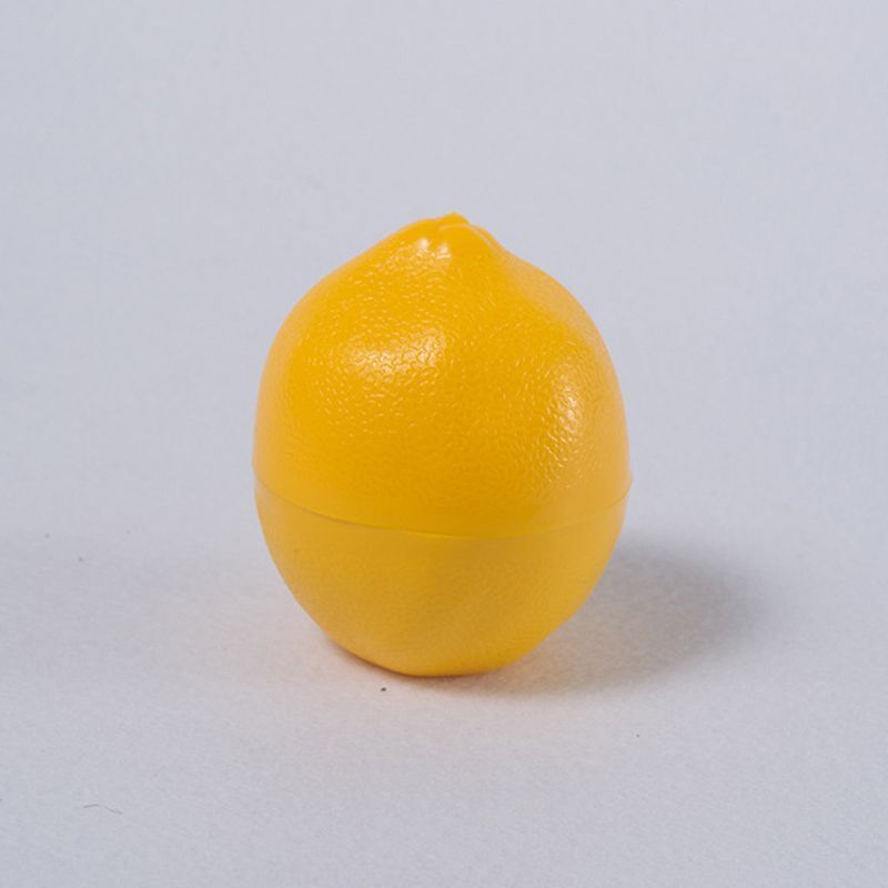 Empty Plastic Bottle 30ml Fruits Shape Reusable Jar Sample Face Cream Containers
