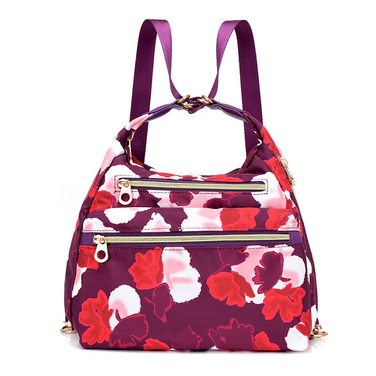Women Lady Nylon Backpack Shoulder Bag Travel Handbag Crossbody Tote Satchel Bag