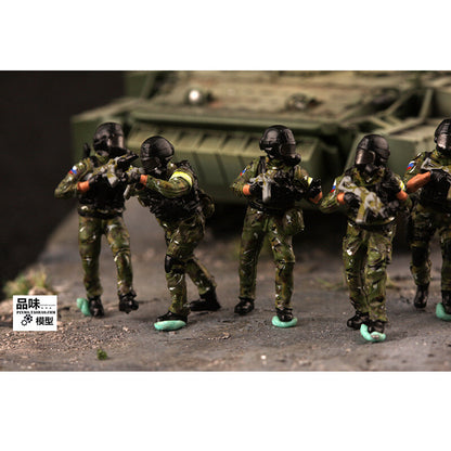 1/72 Russian Federation Security Counter Strike 6 Soldier Model