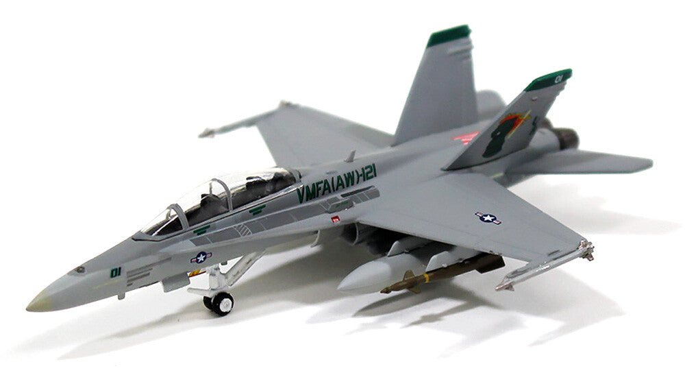 HOGAN F/A-18D VMFA(AW)-121 Green Knights VK01 1/200 diecast plane model aircraft