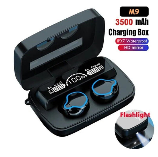Bluetooth 5.0 Wireless Earbuds Headphone Headset Noise Cancelling TWS Waterproof