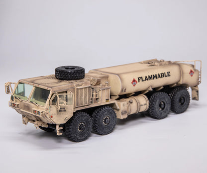 1:72 AM HEMTT Heavy-duty High Mobility Tactical Truck M978 Tanker Resin Model