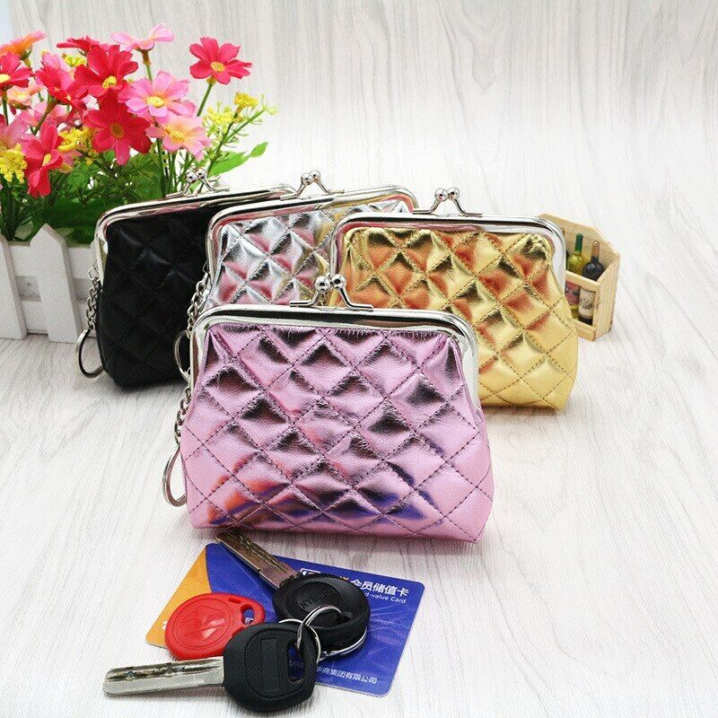 Female Pouch Bag Card Money Clutch Bag Leather Wallet Women's Small Coin Purse