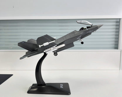 1:48 36CM CHINA J-35 Fighter Airplane Diecast Military Aircraft Plane Model