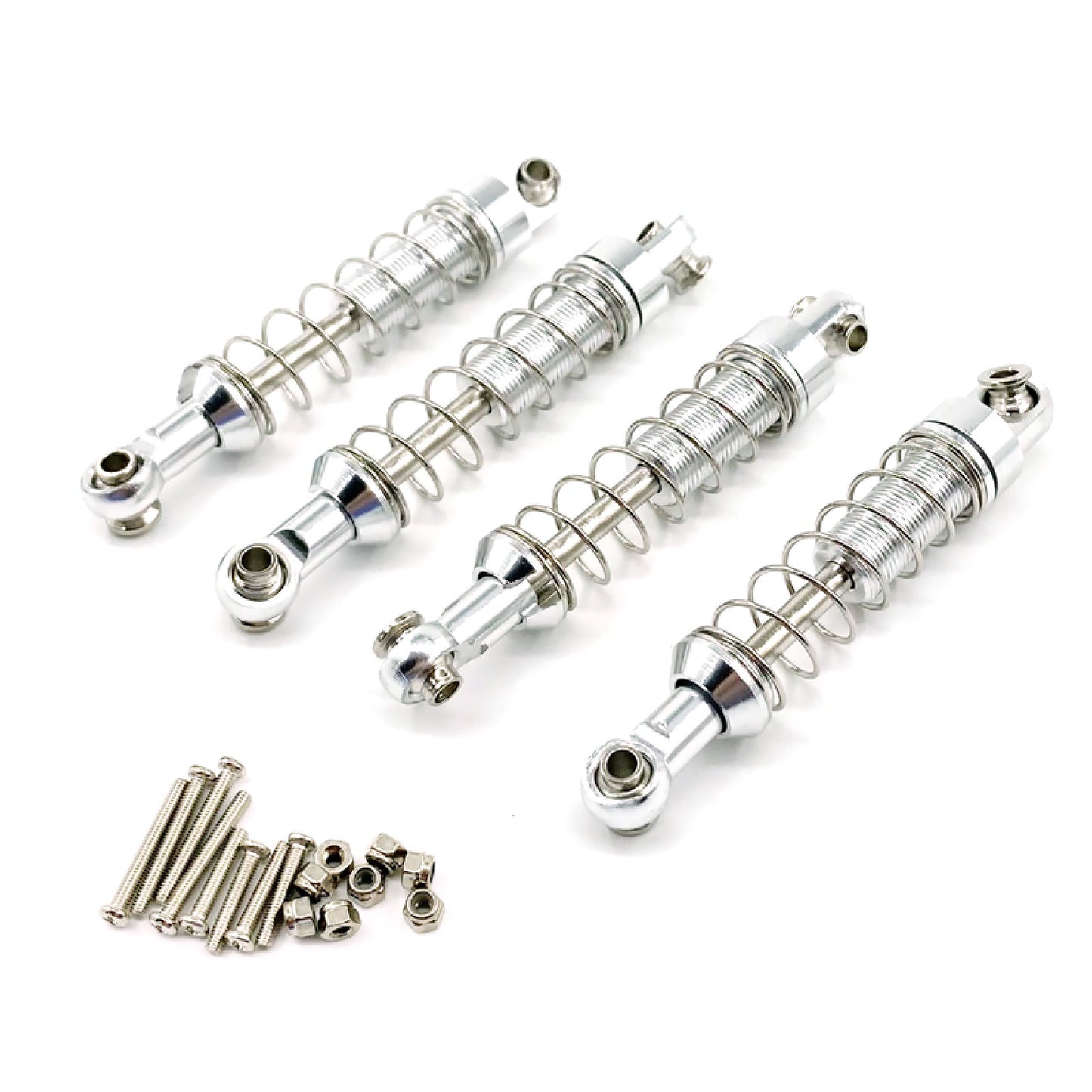 4 Pcs RC Car Shock Absorber With Accessories For WPL C14 C24 C34 MN D90 D91 D96