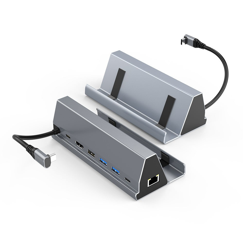 Steam deckHDMI4K60Hz Gigabit 7-in-1 Game Base Multi-function Docking Station