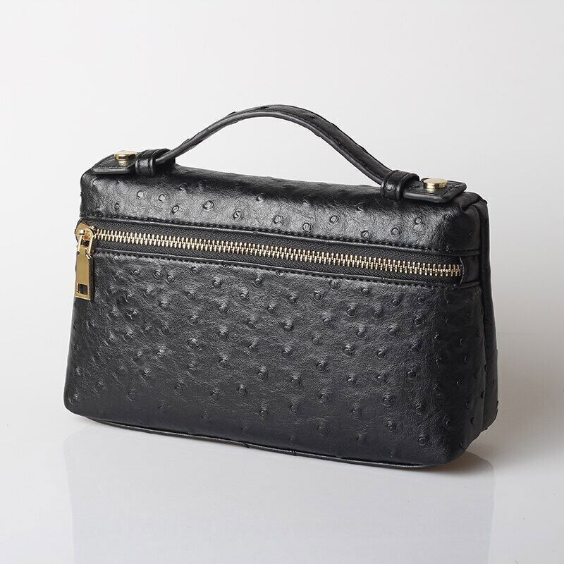 Pattern PU Leather Clutch Bag Women Trendy Make Up Handbag Purse Bag