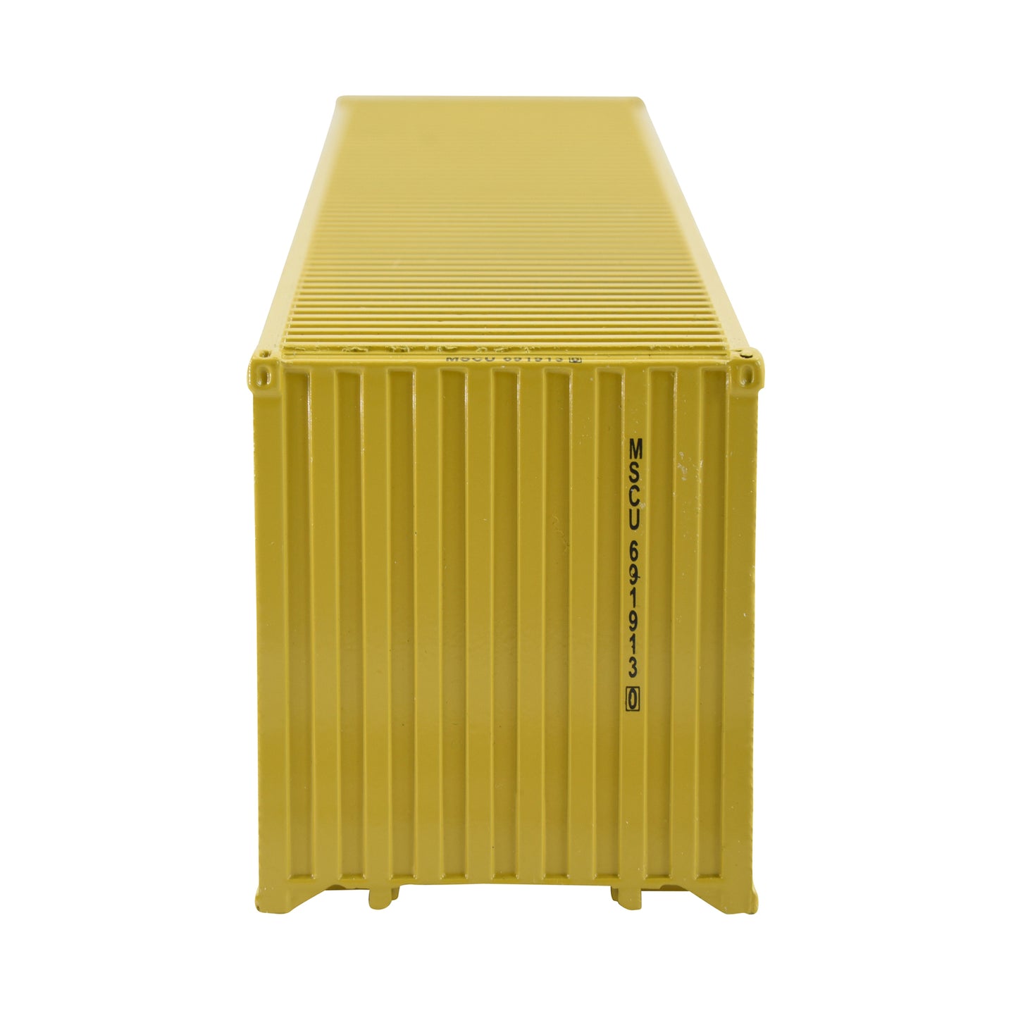 1:50 MSC 40GP Metal Shipping Container Model Toy Home Office Decoration Gift
