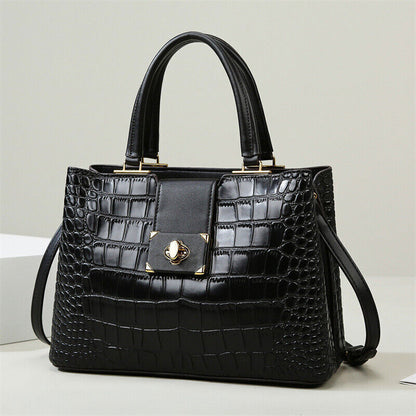 Women Lady Leather Handbags Shoulder Messenger Satchel Tote Crossbody Bags Purse
