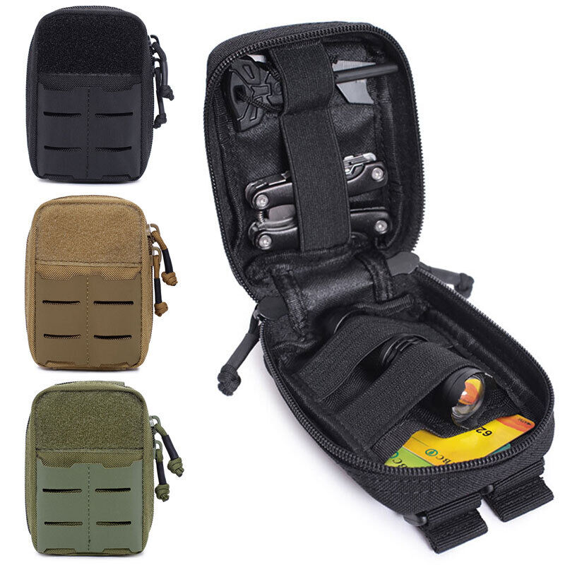 Portable Waist Bag Outdoor Hunting Survival First Aid Bag Medical Kit EDC Tool