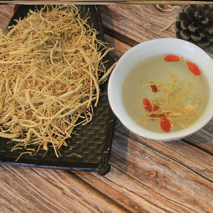 250g Ren Sen Xu Natural Ginseng Roots Naturally Dried Ginseng Healthy Herbal Tea