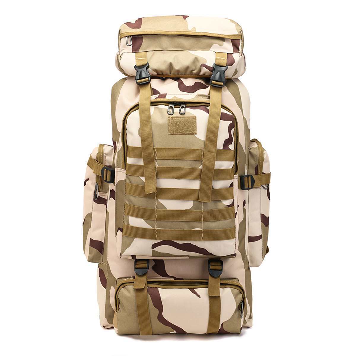 80L Military Backpack Camping Bag Tactical Backpack Men Hiking Travel Sport Bag