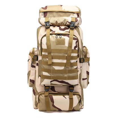 80L Military Backpack Camping Bag Tactical Backpack Men Hiking Travel Sport Bag