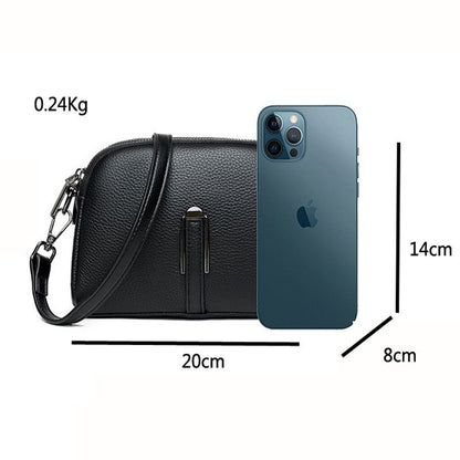 Fashion Crossbody Purse Handbag Genuine Leather Vintage Shoulder Bag 20*14*8 CM