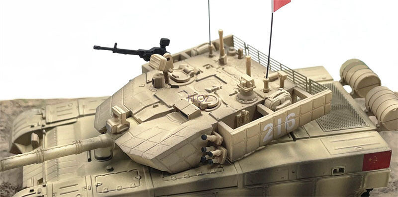 FLOZ ZTZ-99A Tank Desert Painting Scene Set Random body number 1/72 Tank Model