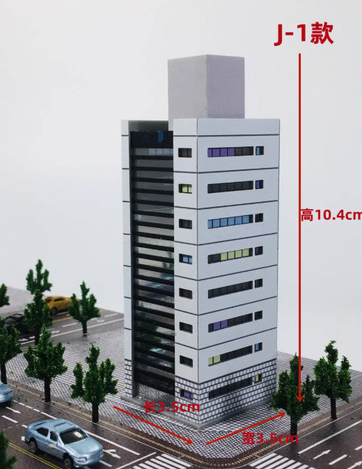1/300 Architectural Model City House Office Scene Building Model