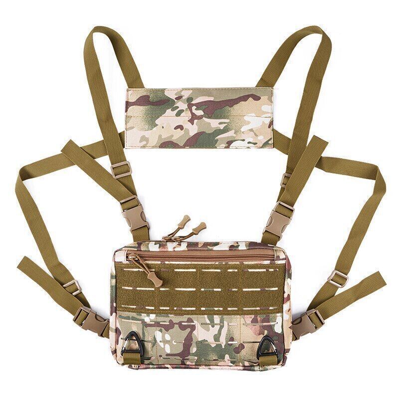 Tactical Chest Bag Men's Vest Bag Army System Kit Bag Backpack Backpack