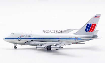 for JC Wings for United Airlines for Boeing B747SP N532PA Polished 1:400 Model