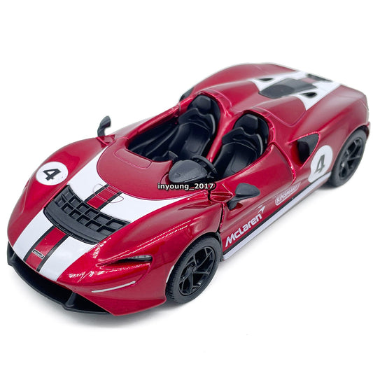 1/36 McLaren Elva Model Toy Car Diecast Toy Vehicle Boys Toys for Kids Gifts Red
