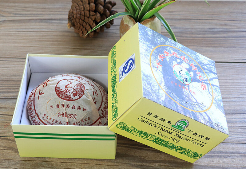 2012 Xiaguan Ecological Lao Shu Old Tree Tuo Cha Pu'er Tea 250g Raw Puer Tea