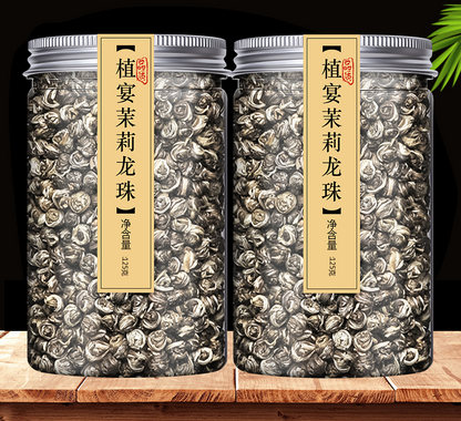 250g Hand Roll Organic Premium King Grade Jasmine Dragon Pearl Chinese Green Tea