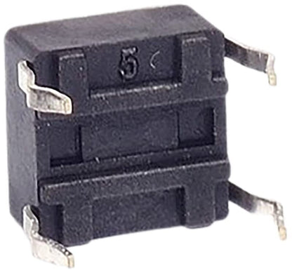 10 Pack Momentary SPST-NO Tact Switch, Size: 6mm x 6mm x 3.5mm