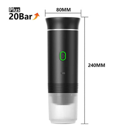 Portable Espresso Machine - 3-in-1 Travel Coffee Maker