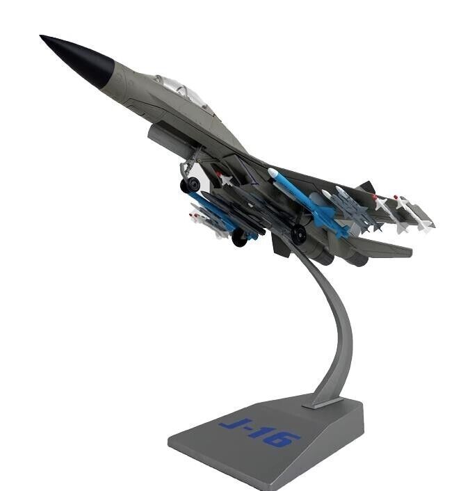 1:72 32CM J-16 Fighter Plane Airplane Diecast Military Aircraft Bomber Model