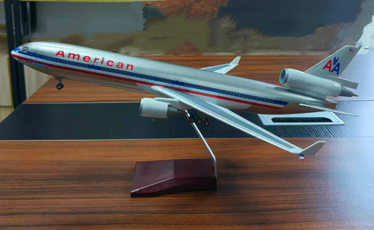47CM 1:130 American McDonnell Douglas MD-11 Airplane Landing Gear Resin Model