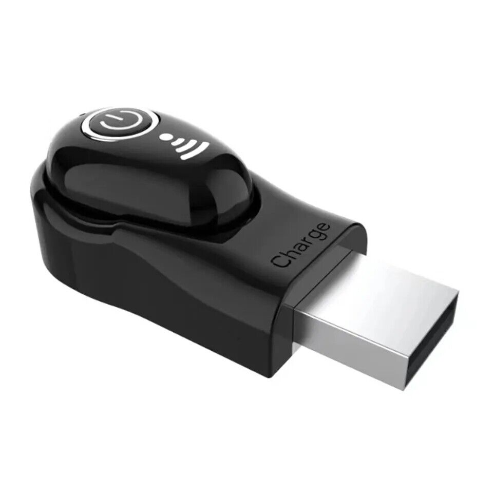 Mini Wireless invisible Bluetooth Single Headphones HIFi In-Ear Earbuds Earphone