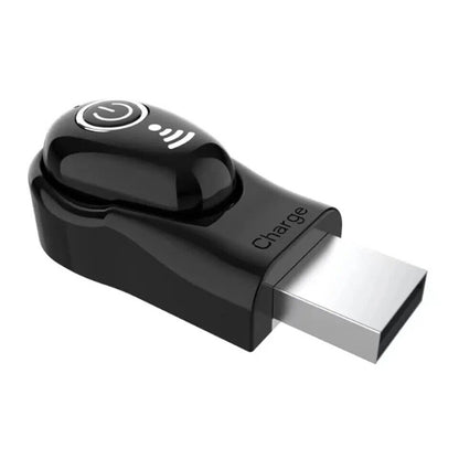 Mini Wireless invisible Bluetooth Single Headphones HIFi In-Ear Earbuds Earphone