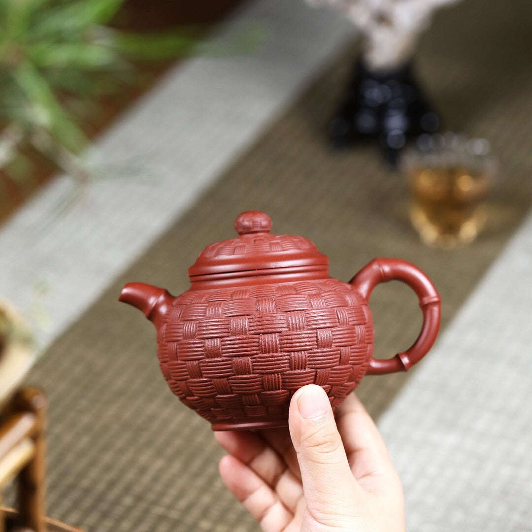 Original Ore Real Yixing Zisha Dahongpao Clay Tea Pot Marked China Handmade Pot