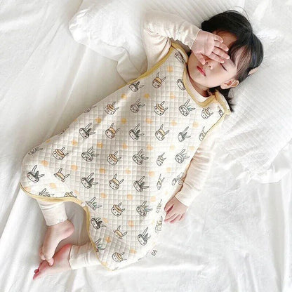 Baby Vest Sleeping Bag Children Jumpsuit Pajamas Newborn Sleeping Bag Snap