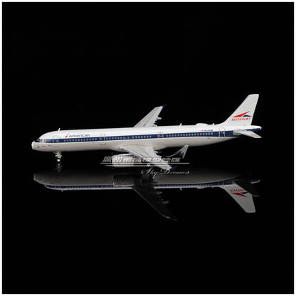 1:400 GeminiJets American AIRBUS A321 Passenger Airplane Diecast Aircraft Model