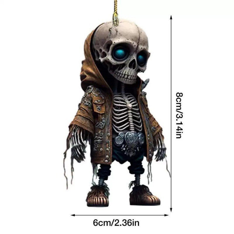 Hot selling Skull Head Car Pendant Car Pendant Decoration