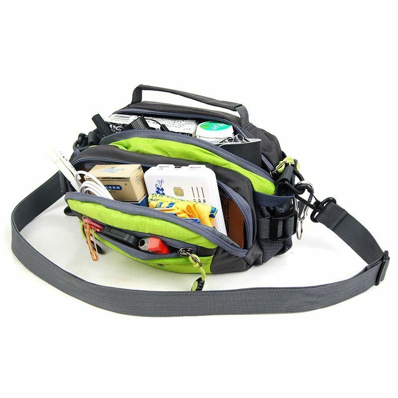 2L Waterproof Running Bag Bottle Holder Pouch Shoulder Pack Cycling Climbing L