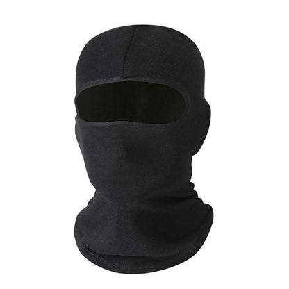 Full Face Cover Balaclava Hat Tactical Winter Cycling Scarf Warm Face Mask Black