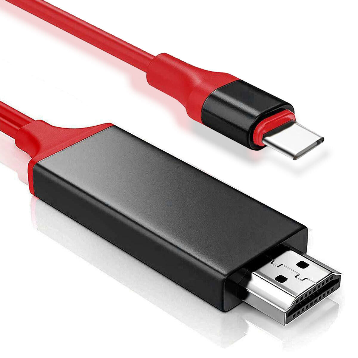 6ft Type C Phone to HDMI HDTV TV Cable Adapter For Galaxy S8+/S8 Active/S8/Note8