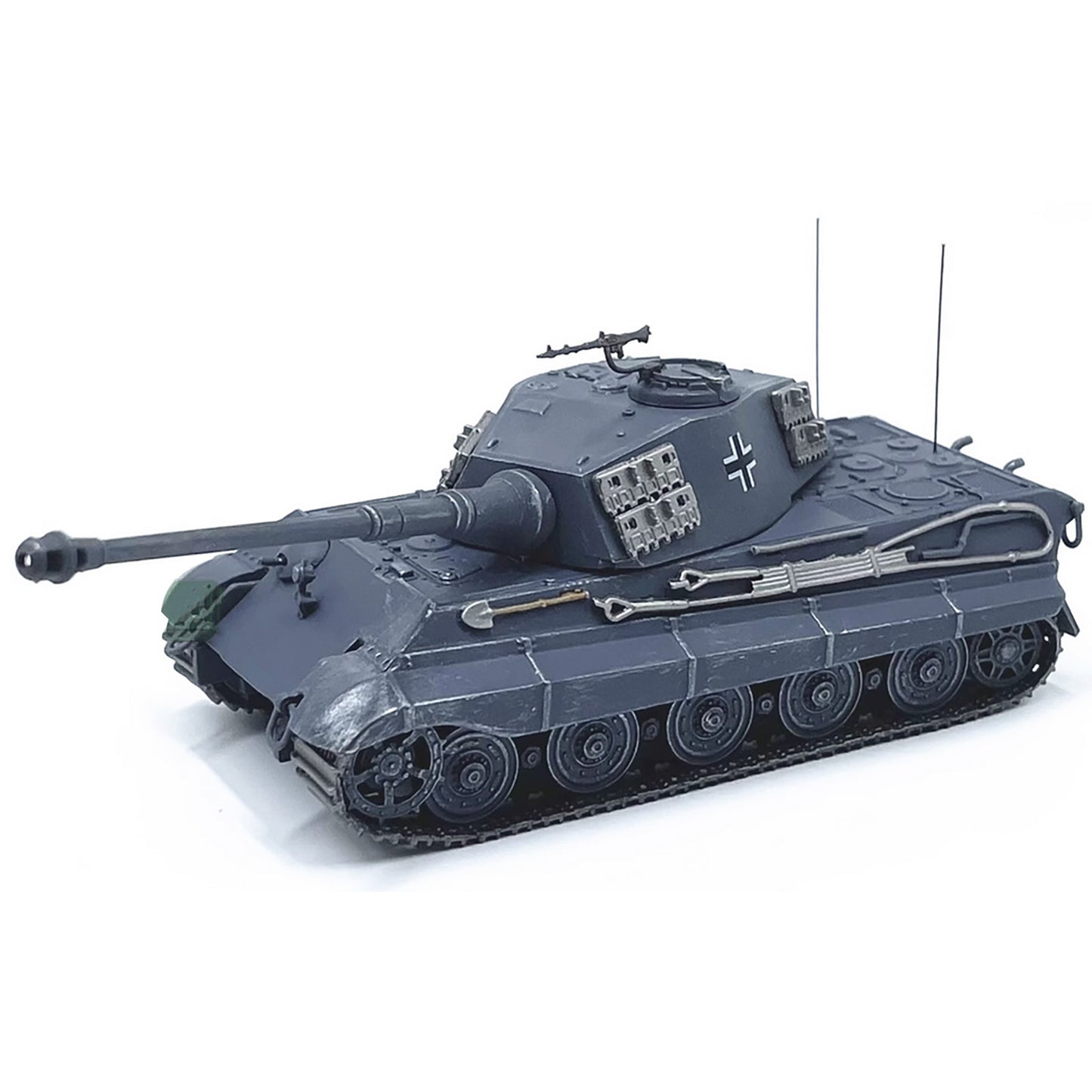 1:72 Alloy WWII German Berlin 1945 Tiger II Tank Military Model Xmas Gift