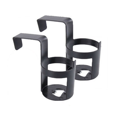 2pcs Universal Vehicle Car Truck Cup Holder Case Drink Bottle Door Mount Stand