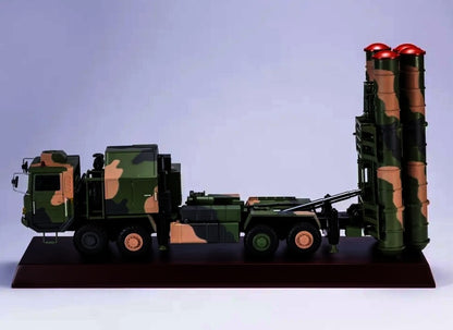 1:32 39CM HQ-9 Antiaircraft Missiles System Truck Diecast Military Armor Model
