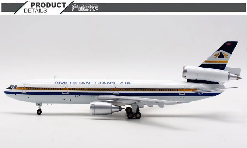 1:200 InFlight AMERICAN TRANS AIR DC-10-40 Airplane Diecast Aircraft Model