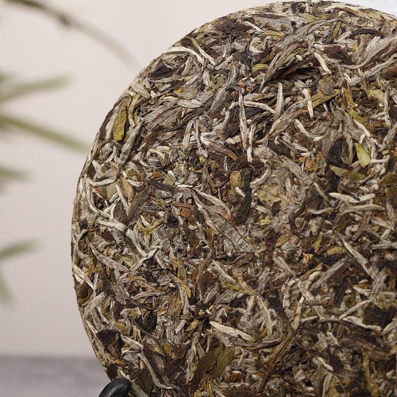 300g Fuding White Peony White Tea High Mountain Flower Fragrance Bai Cha Cake