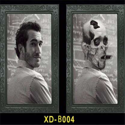 Halloween 3D Ghost Photos Frame Decoration Spooky Party Delivers Crafts Horror