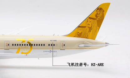 1:200 32CM InFlight Saudi BOEING 787-9 Passenger Airplane Diecast Aircraft Model