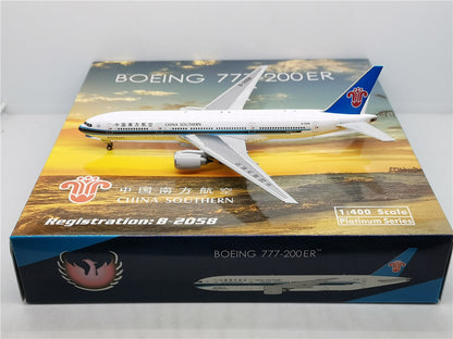 1:400 Phoenix CHINA SOUTHERN BOEING B777-200ER Airplane Diecast Aircraft Model