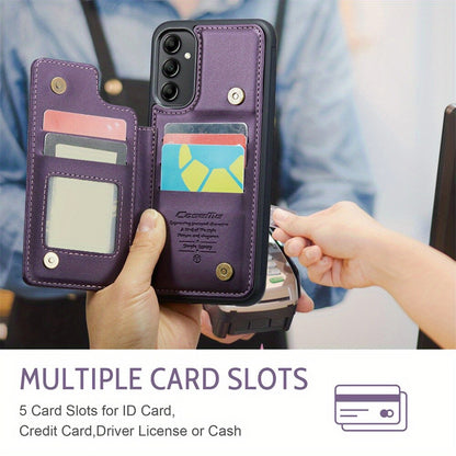 For Samsung Galaxy A55 A54 A53 A52 A51 A35 A34 A33 A25 A24 A15 A13 Wallet Case